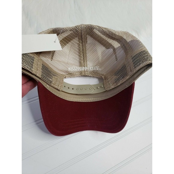 Mississippi State Bulldogs Camp David Hat NCAA Snapback Cap NWT - Picture 2 of 5